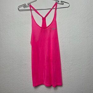NIKE Dri-Fit Racerback Loose Fit Top Bright Pink